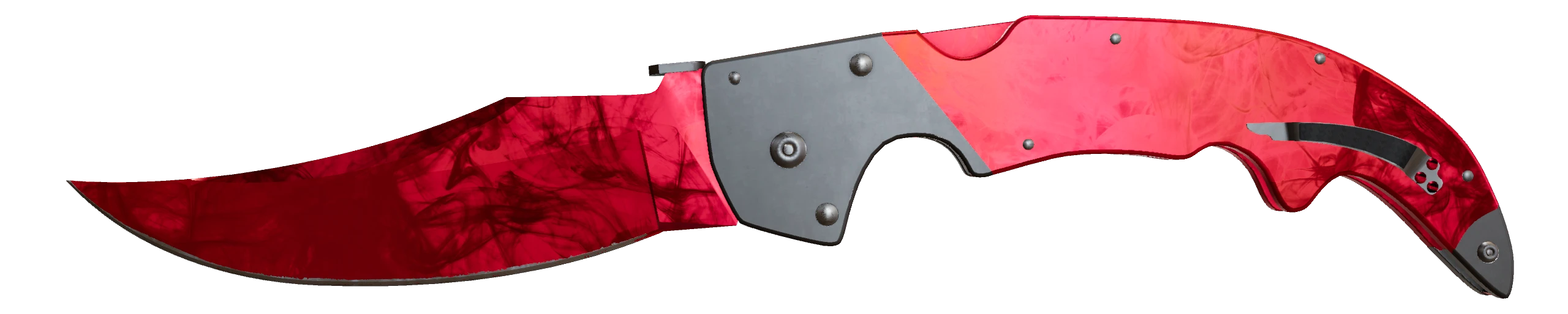 Falchion Knife | Doppler Ruby Factory New front screenshot