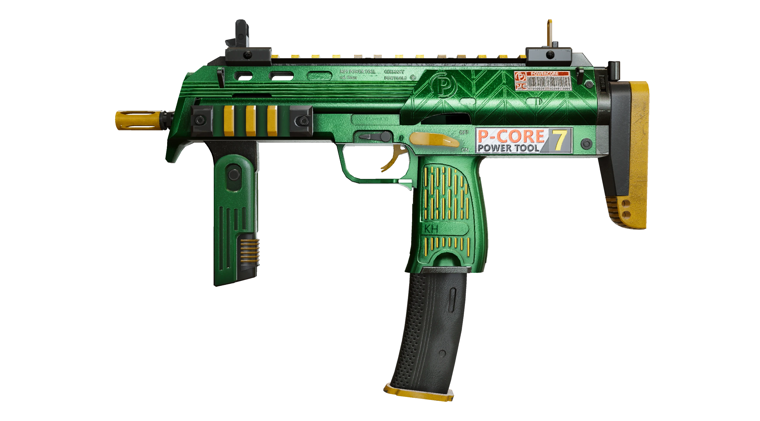 MP7 | Powercore Factory New front screenshot