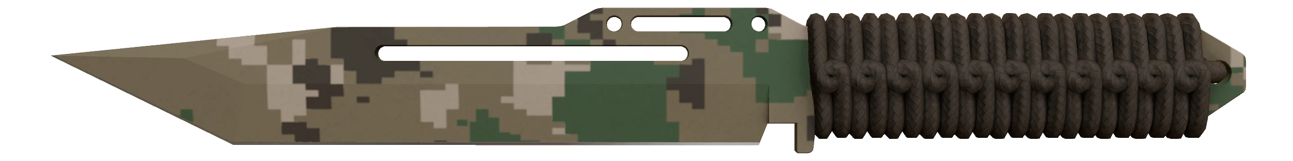 Paracord Knife | Forest DDPAT Factory New front screenshot