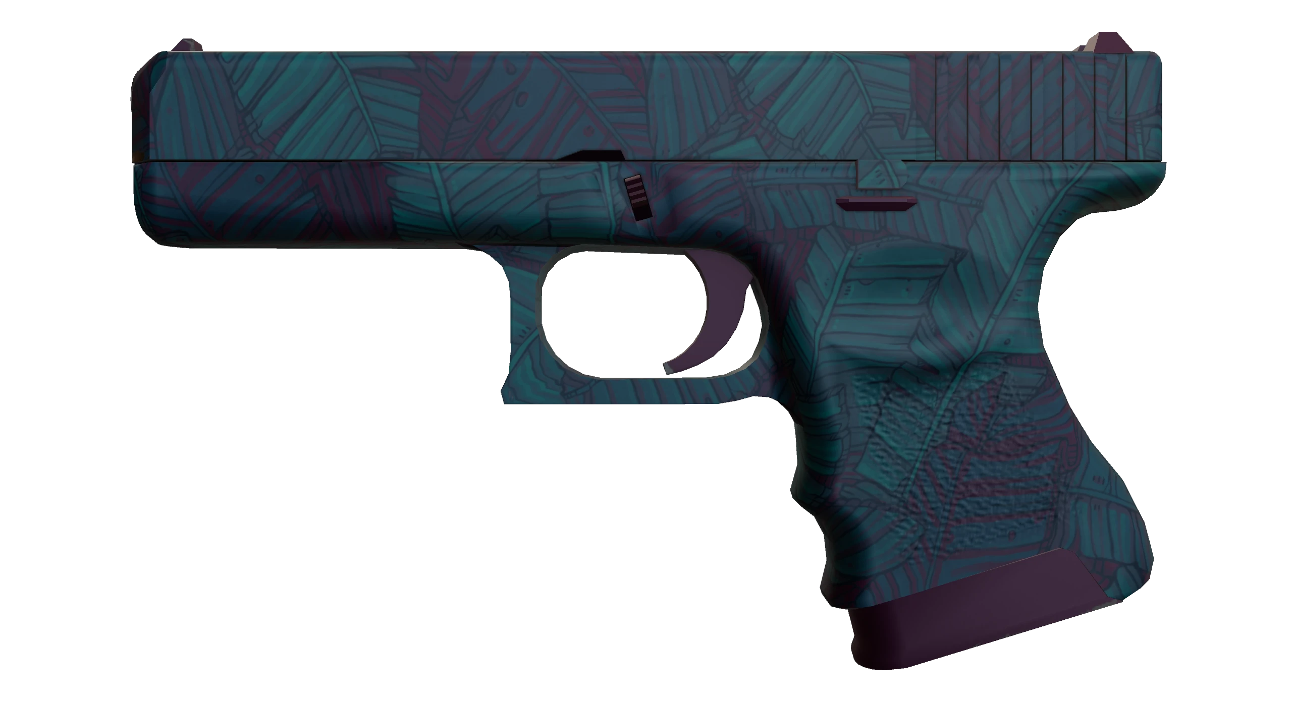 Glock-18 | Synth Leaf Factory New front screenshot