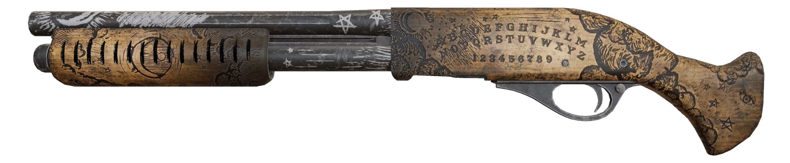 Sawed-Off | Spirit Board Factory New front screenshot