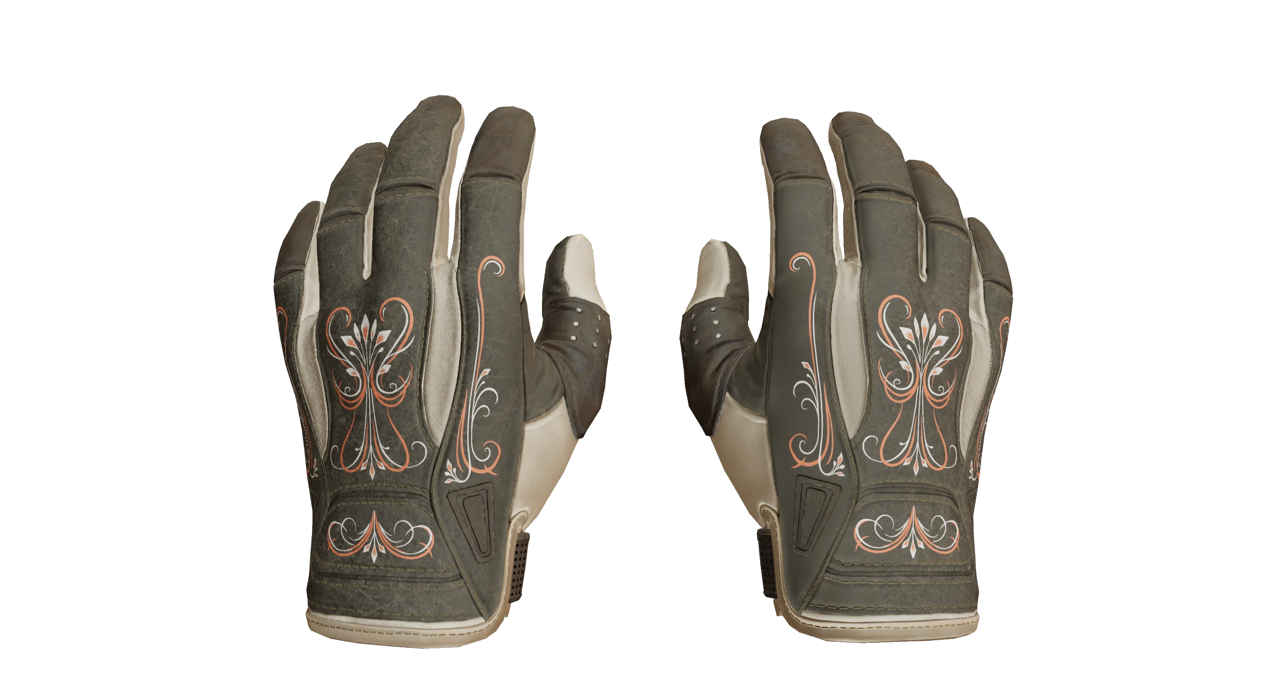 Sport Gloves | Creme Pinstripe Factory New front screenshot