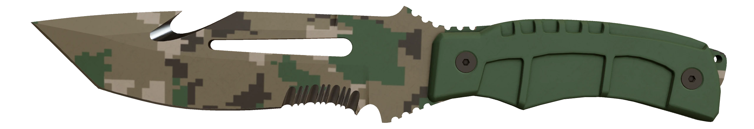 Survival Knife | Forest DDPAT Factory New front screenshot