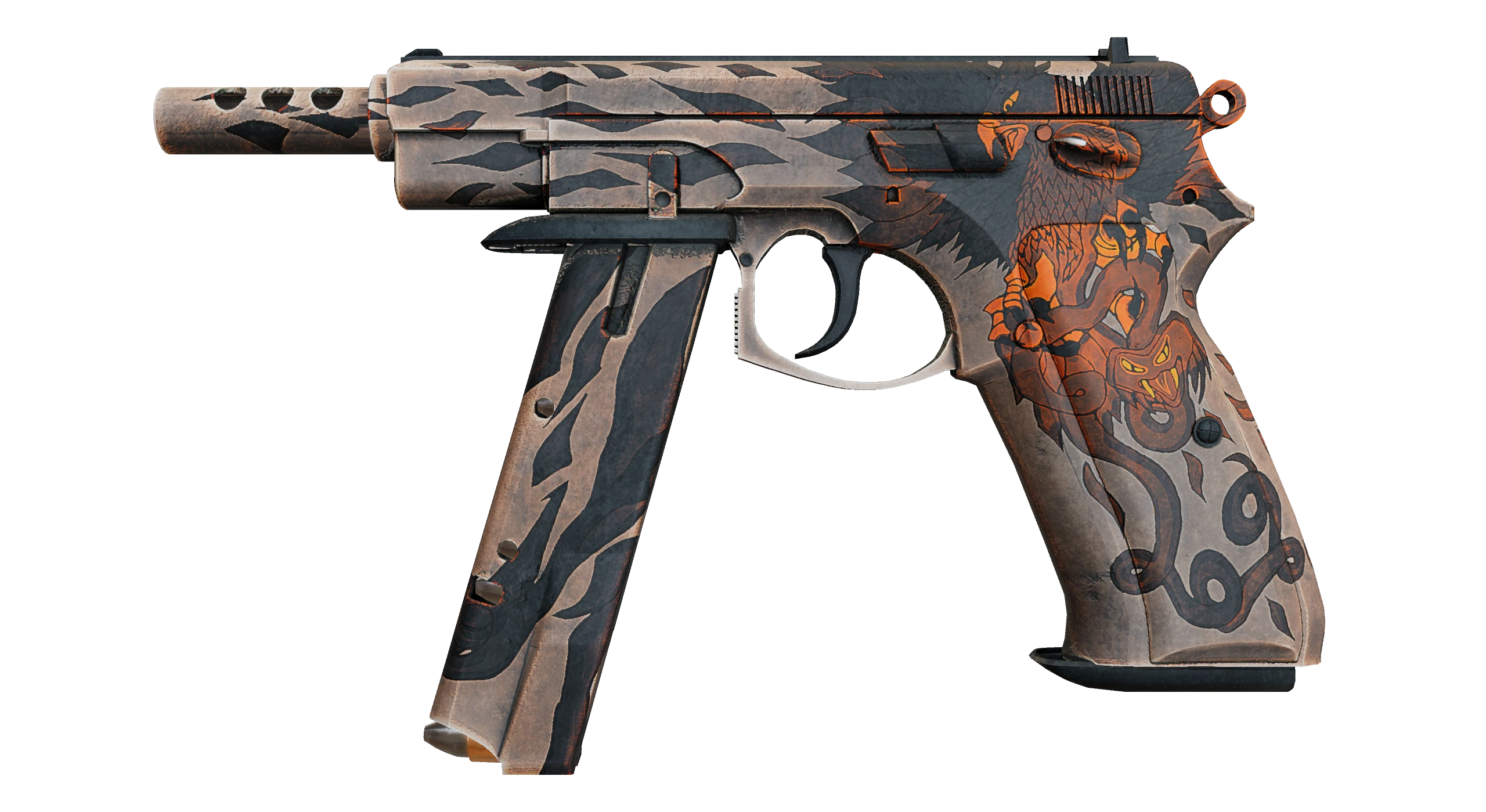 CZ75-Auto | Circaetus Factory New front screenshot