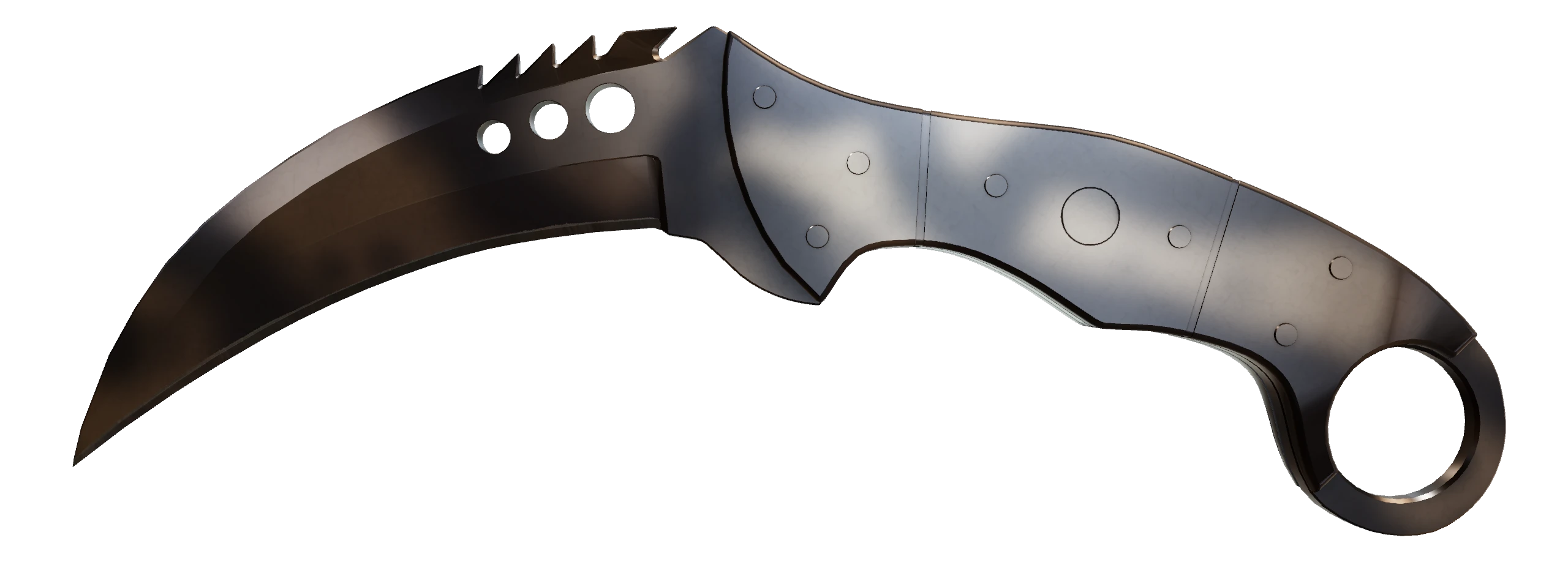 Talon Knife | Scorched Factory New front screenshot