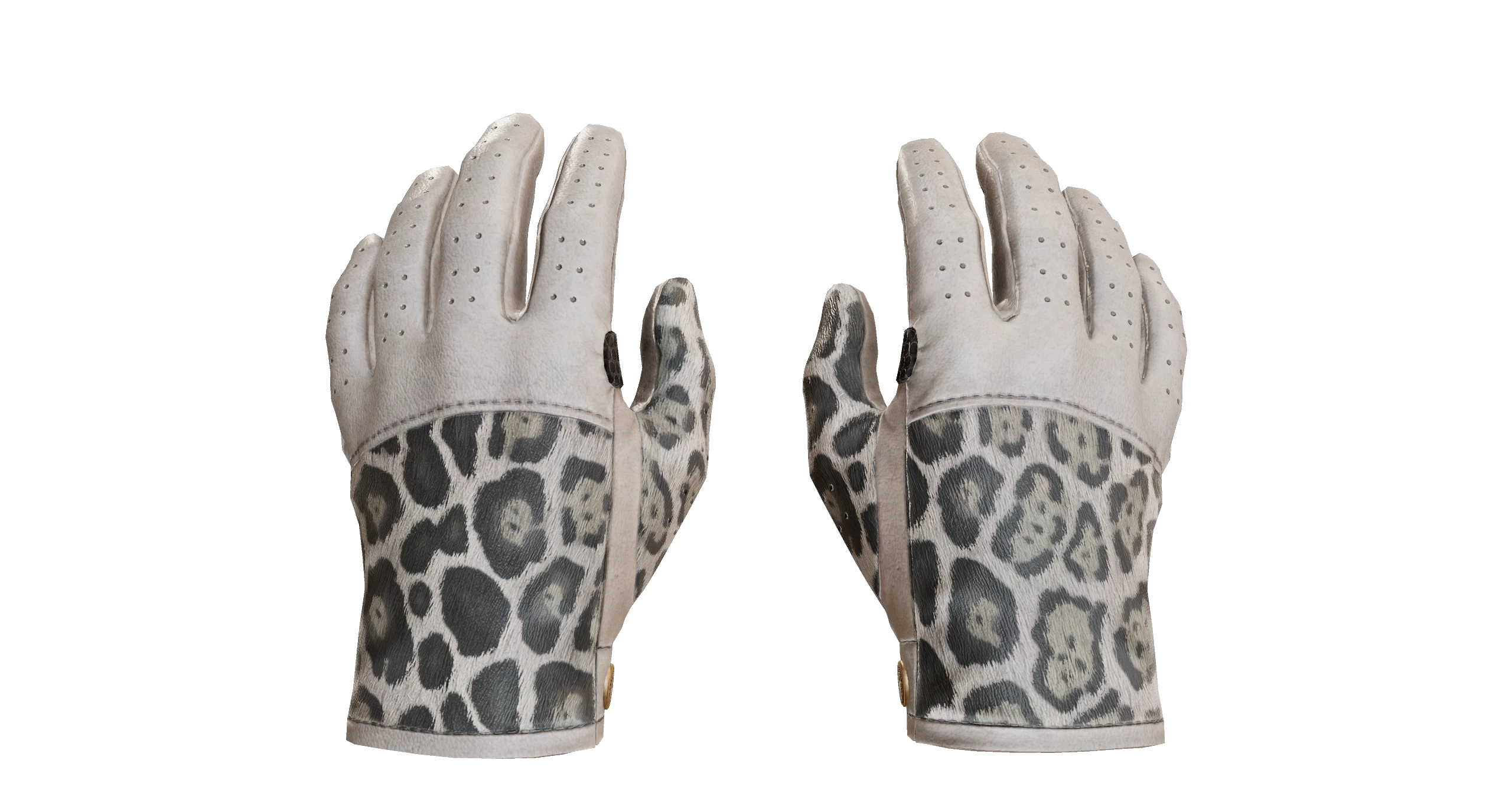 Driver Gloves | Snow Leopard Factory New front screenshot