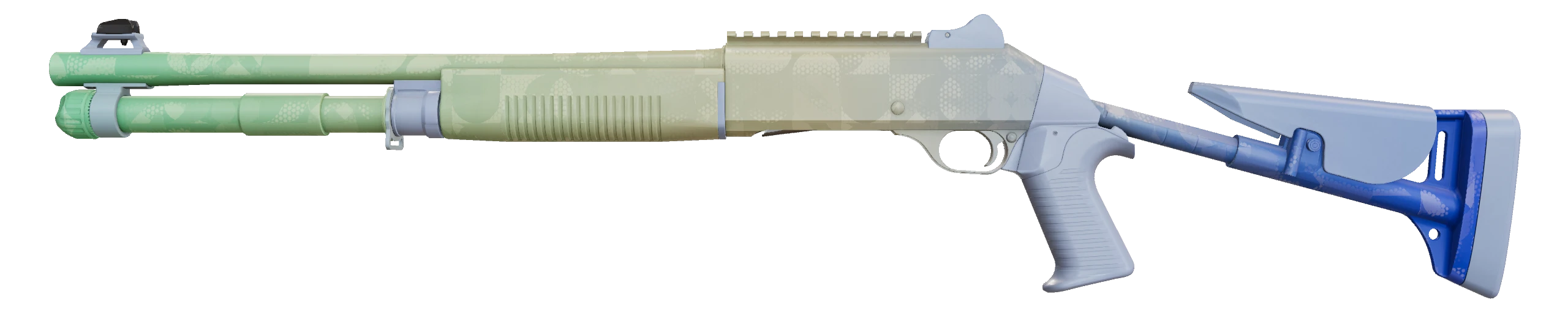XM1014 | Halftone Shift Factory New front screenshot