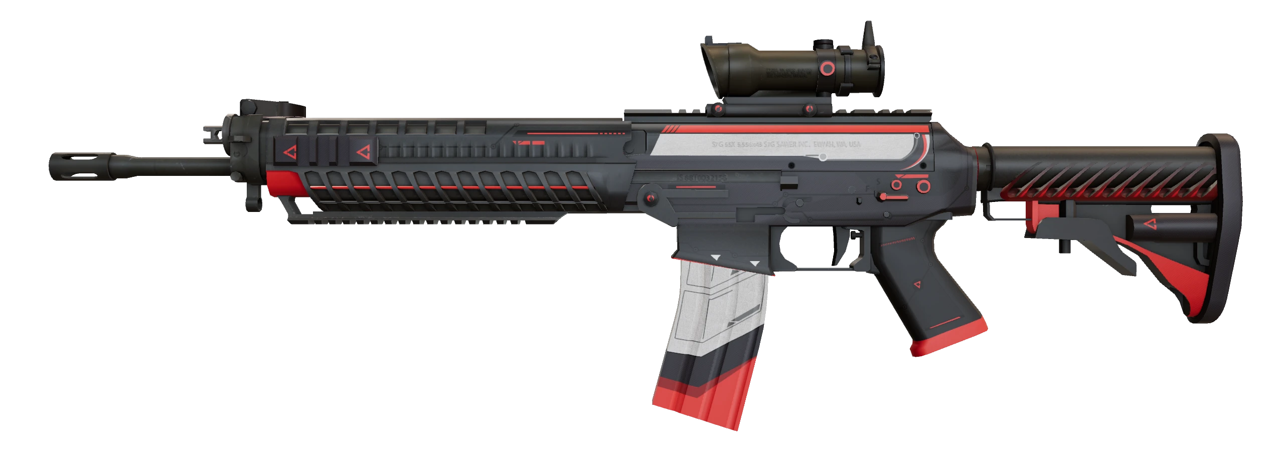 SG 553 | Cyrex Factory New front screenshot