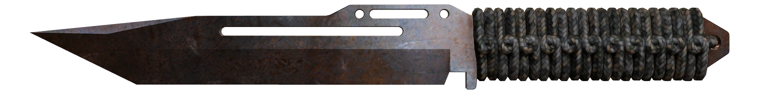 Paracord Knife | Rust Coat Well-Worn front screenshot