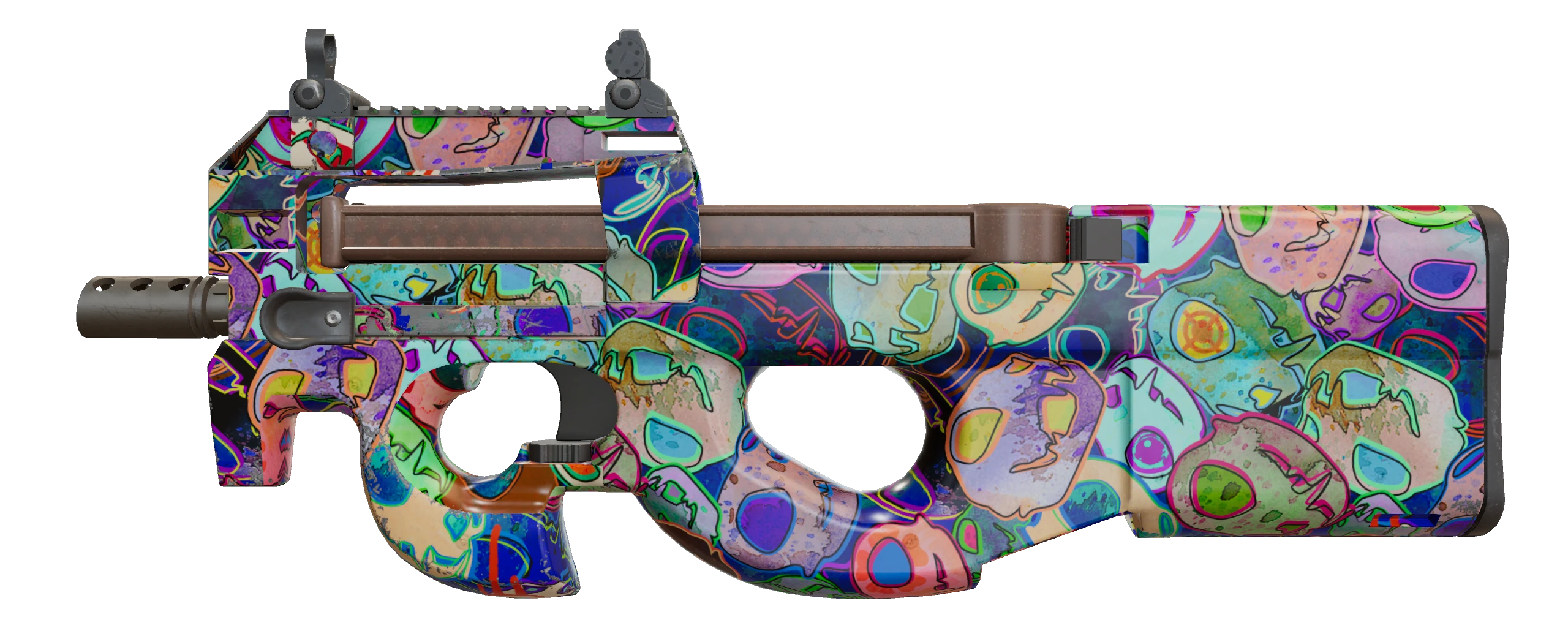 P90 | Death by Kitty Minimal Wear front screenshot