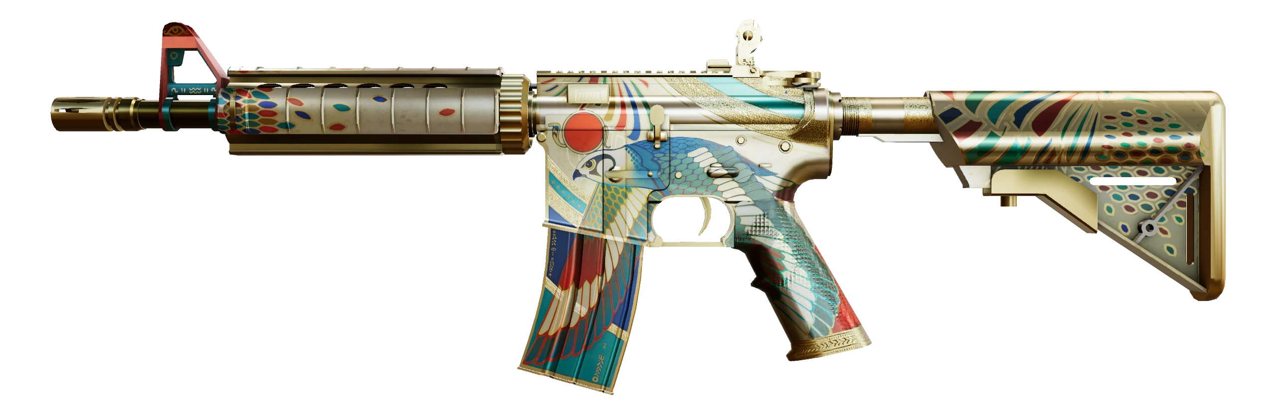 M4A4 | Eye of Horus Factory New front screenshot
