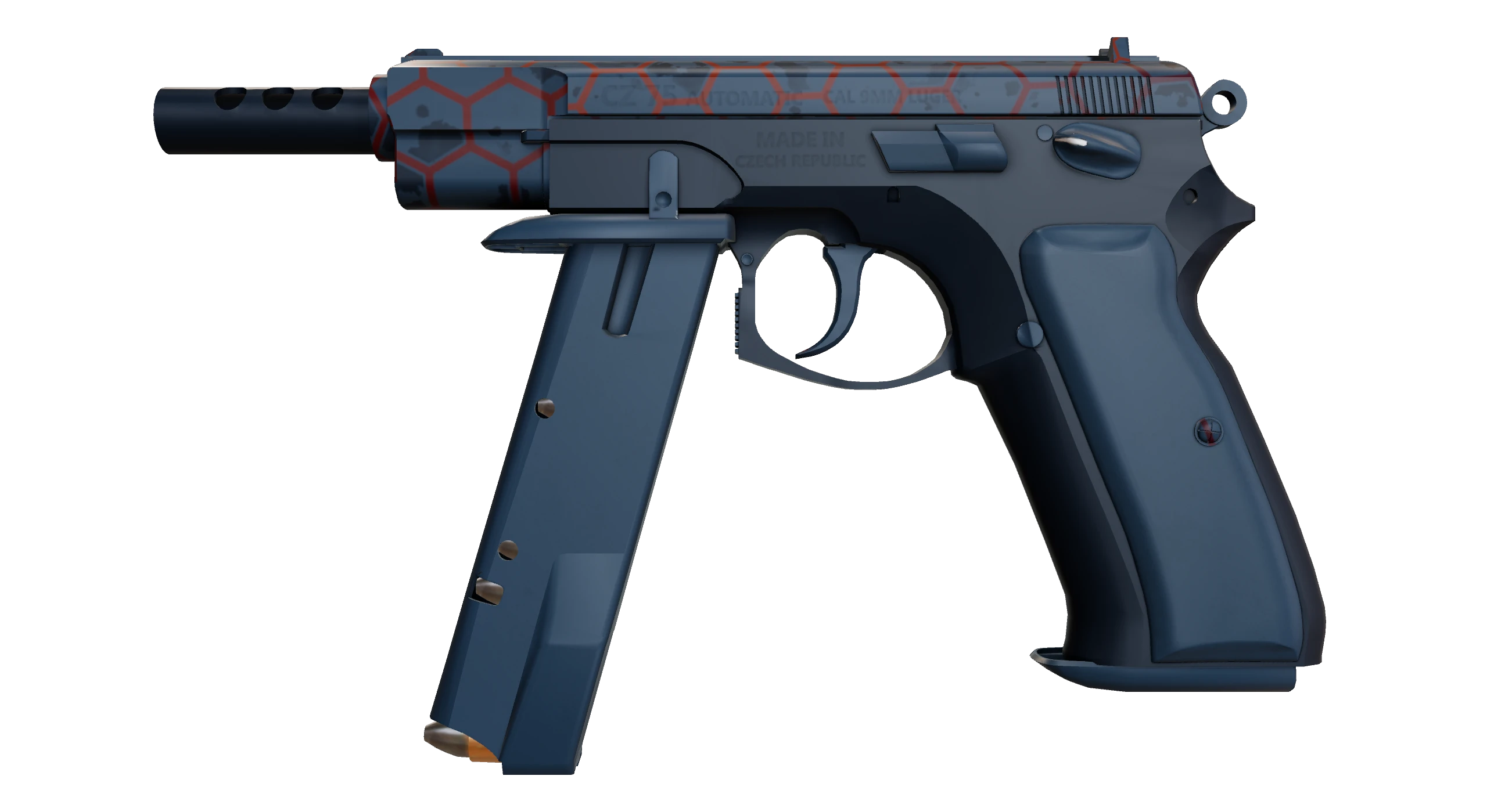 CZ75-Auto | Hexane Factory New front screenshot