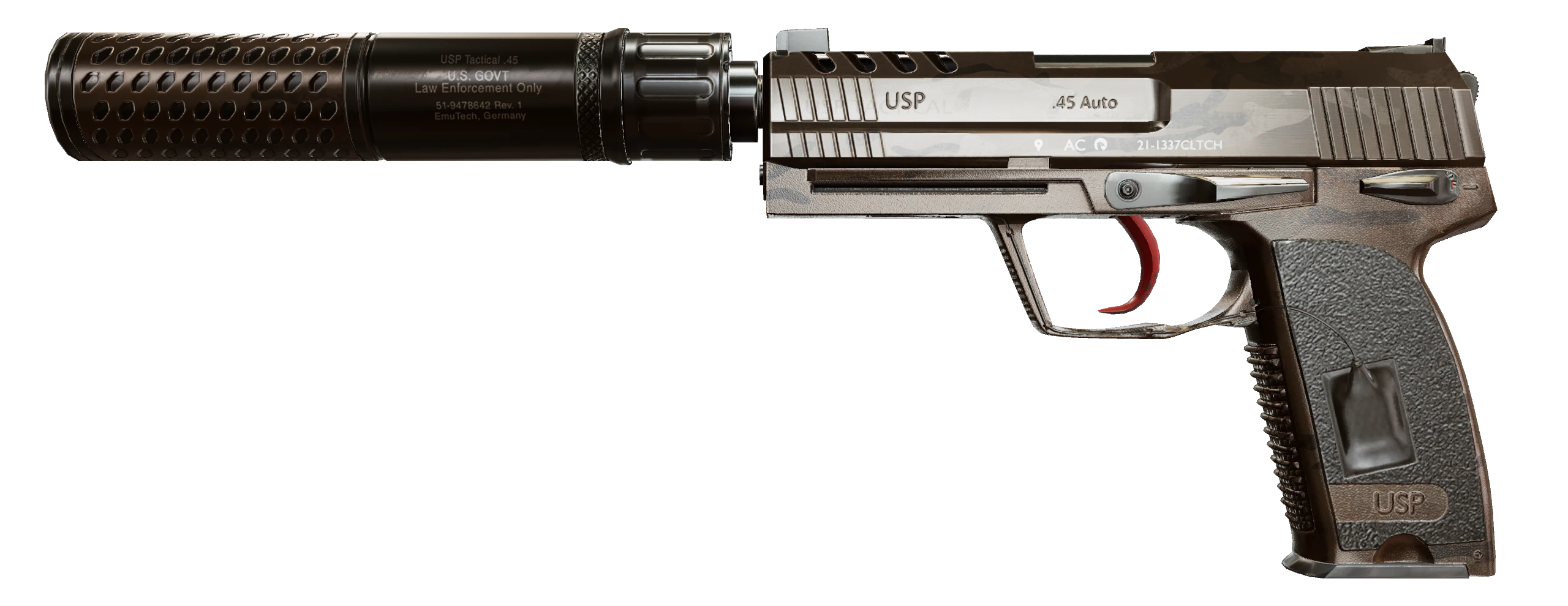 USP-S | Desert Tactical Factory New front screenshot