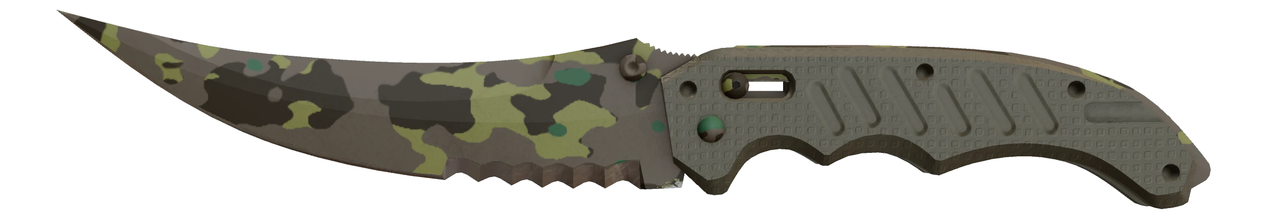 Flip Knife | Boreal Forest Factory New front screenshot