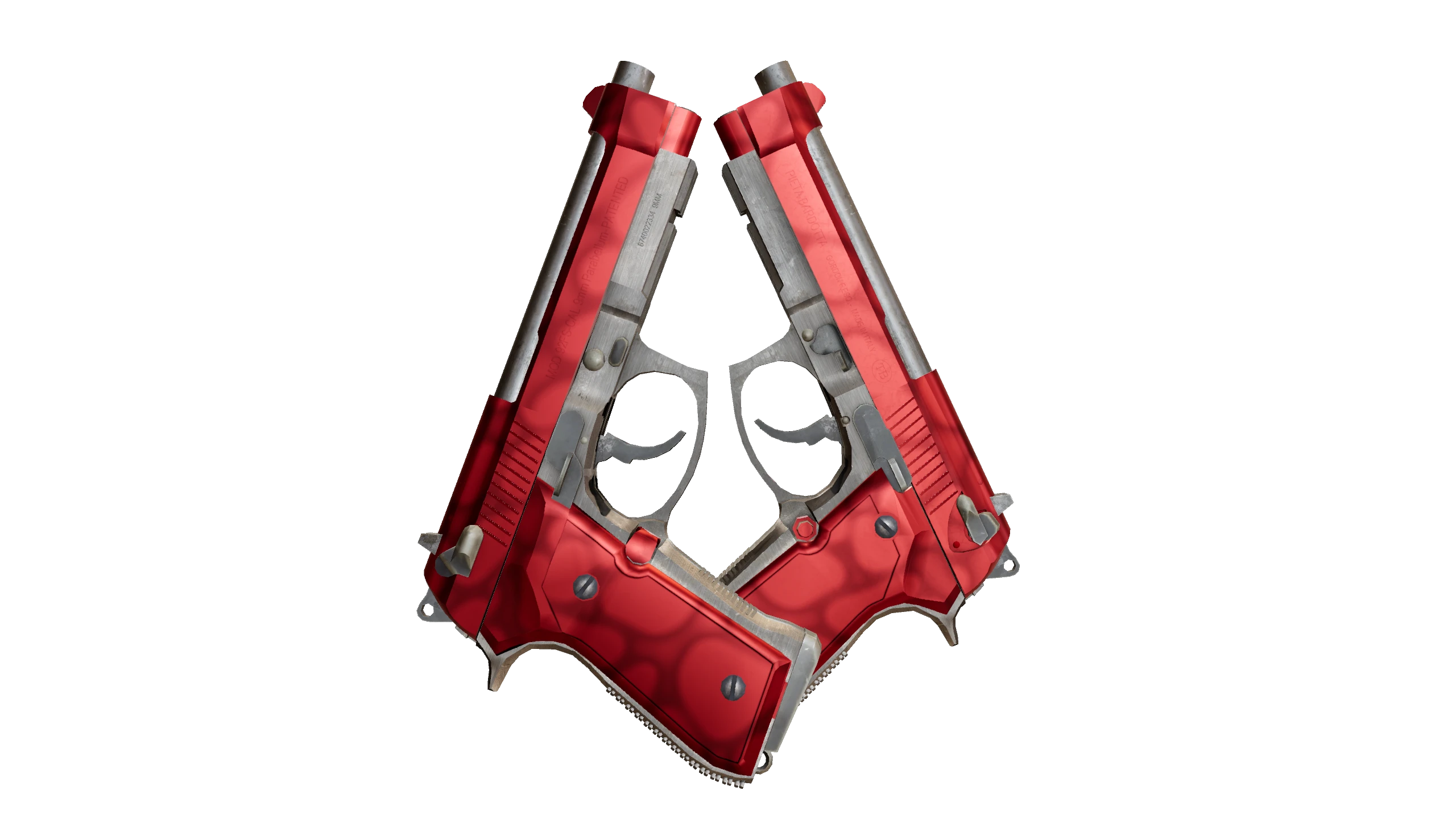 Dual Berettas | Hemoglobin Factory New front screenshot