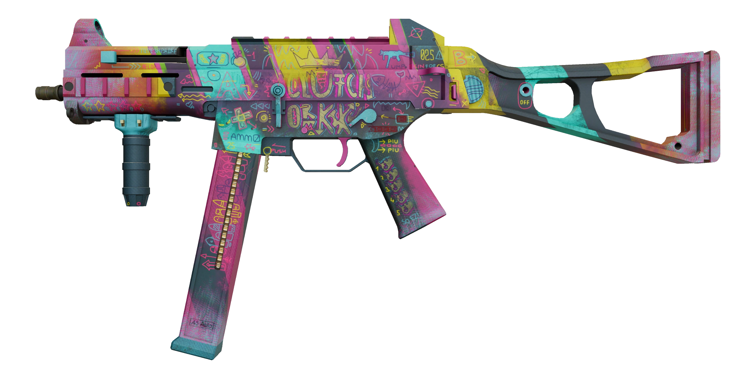UMP-45 | Wild Child Factory New front screenshot