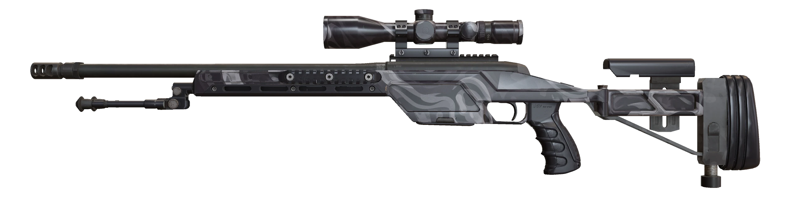 SSG 08 | Grey Smoke Factory New front screenshot
