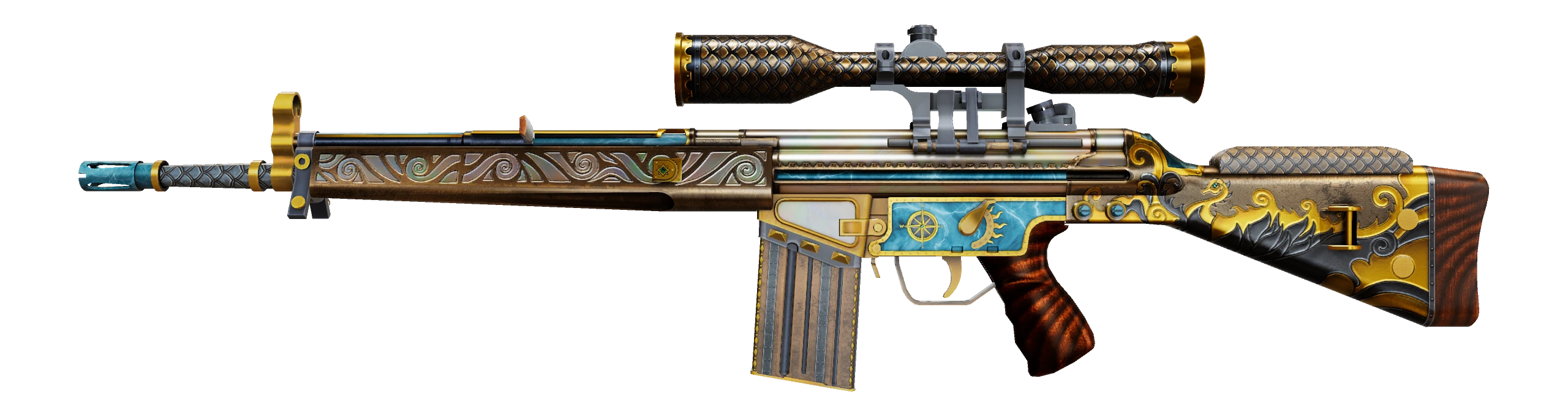 G3SG1 | High Seas Factory New front screenshot
