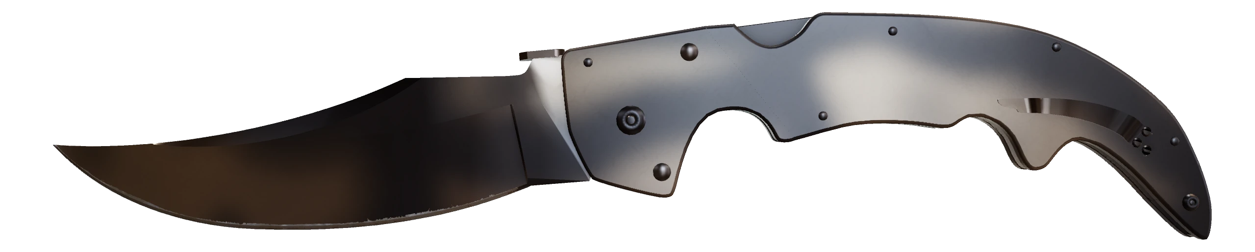 Falchion Knife | Scorched Factory New front screenshot