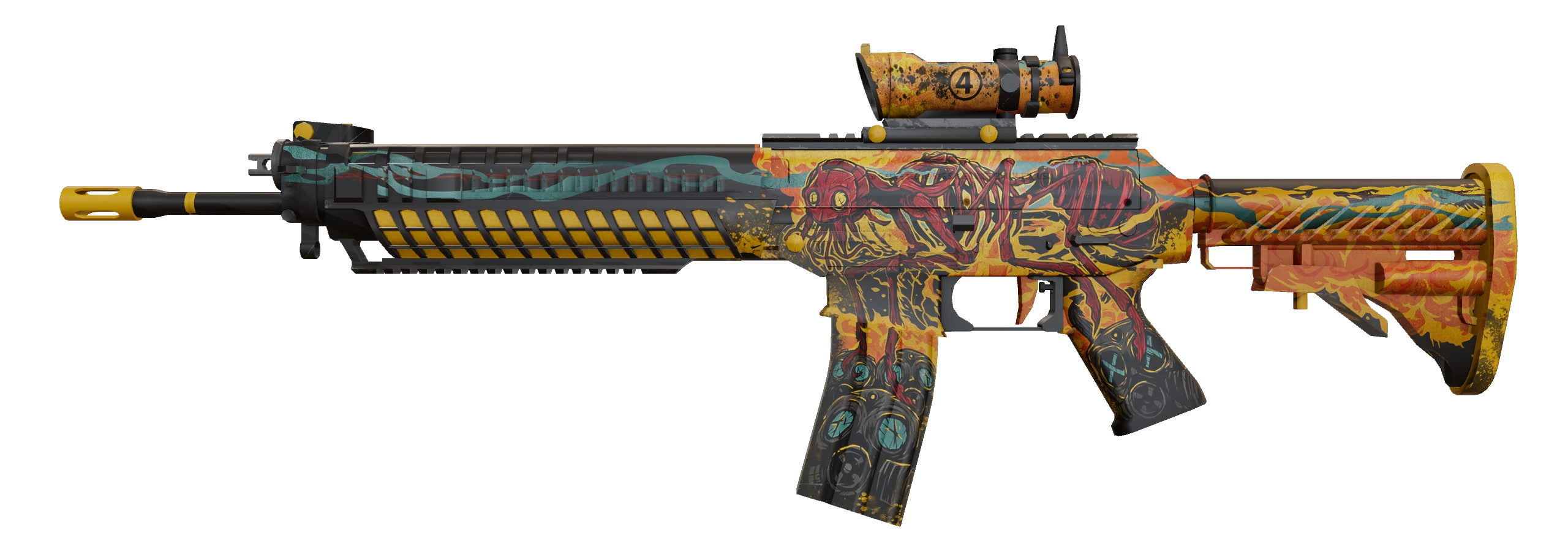 SG 553 | Colony IV Factory New front screenshot