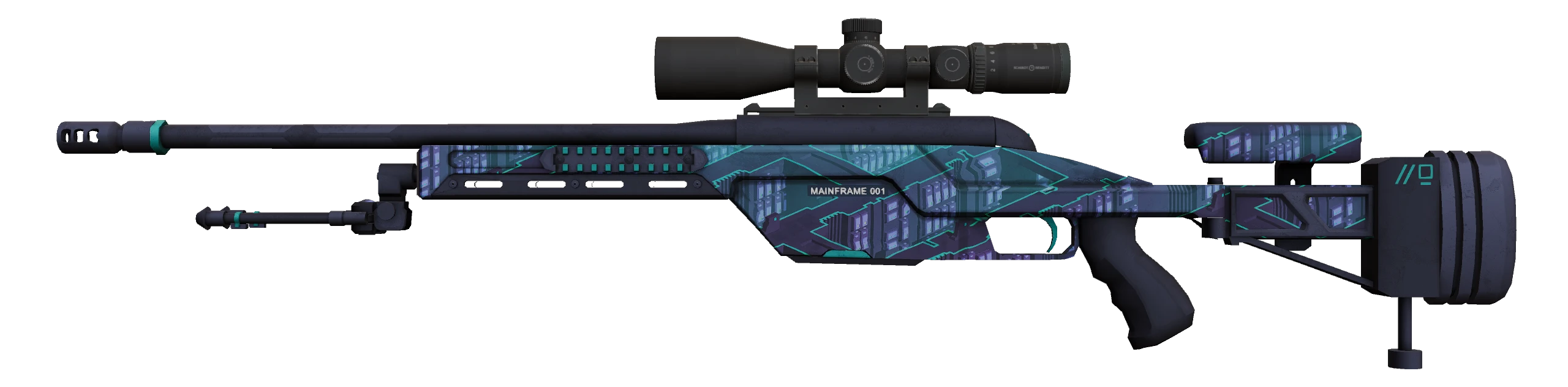 SSG 08 | Mainframe 001 Factory New front screenshot