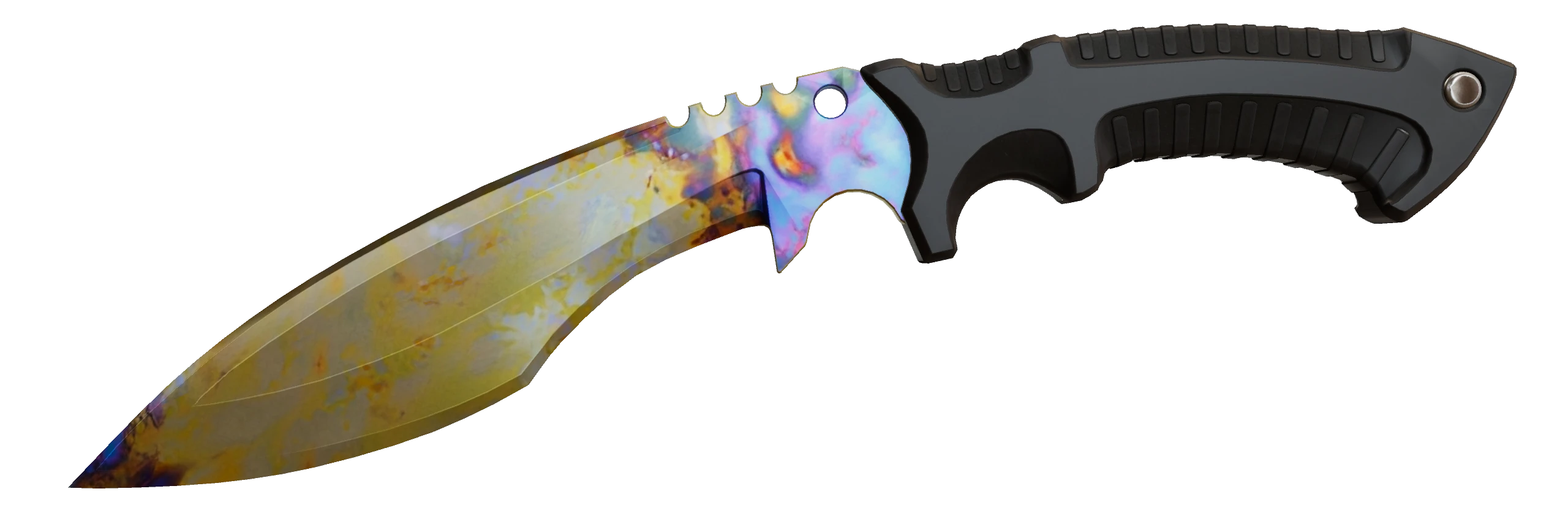 Kukri Knife | Case Hardened Factory New front screenshot