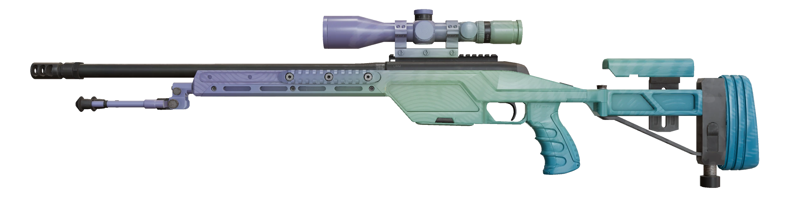 SSG 08 | Halftone Whorl Factory New front screenshot
