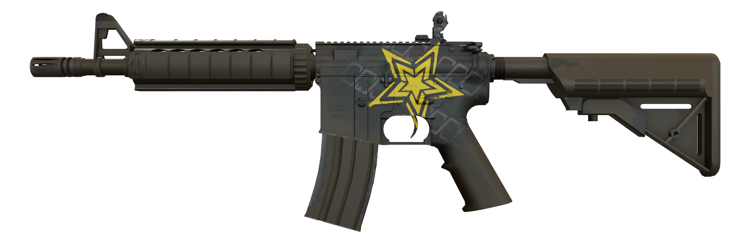 M4A4 | Zirka Factory New front screenshot