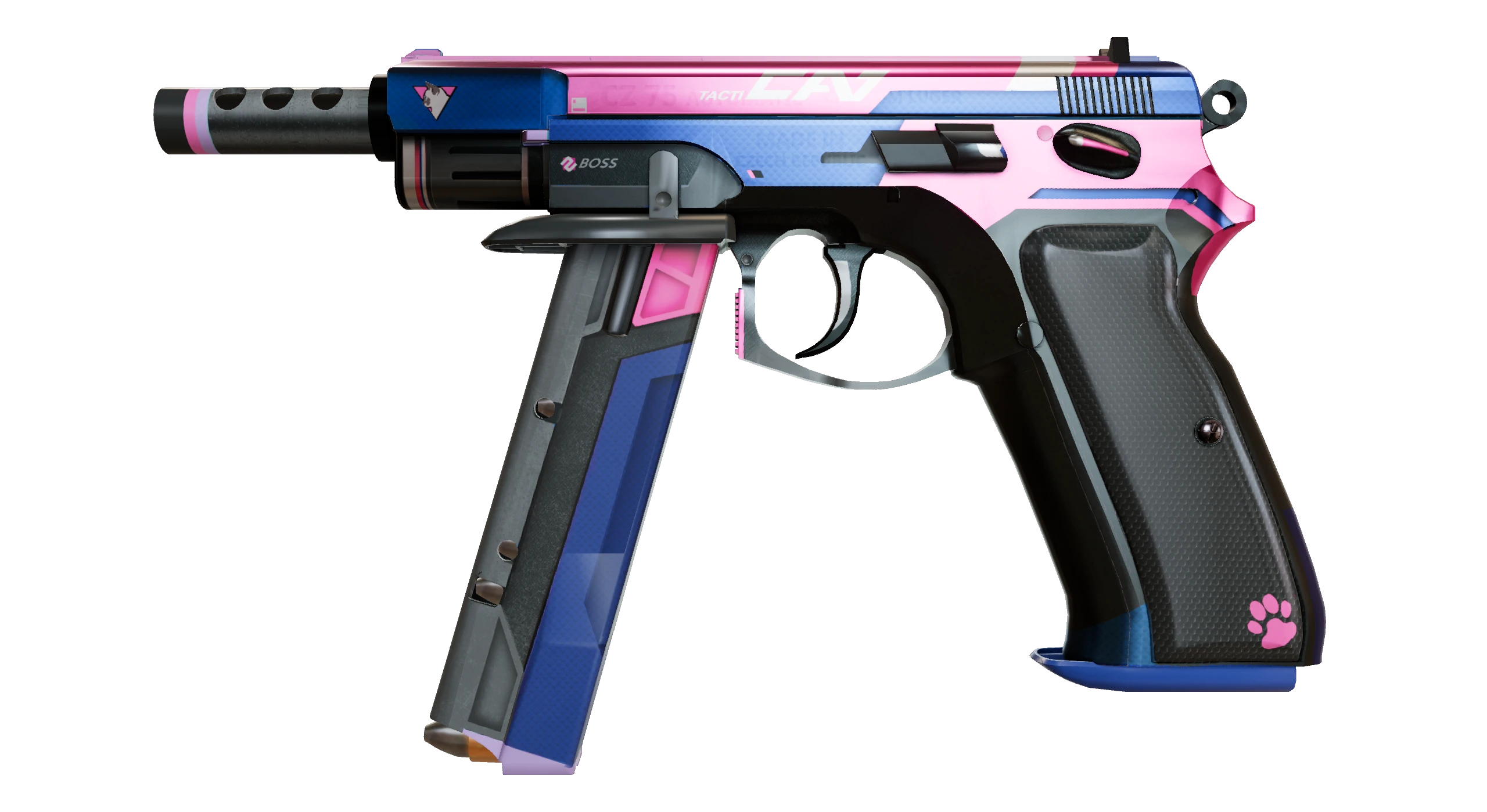 CZ75-Auto | Tacticat Factory New front screenshot
