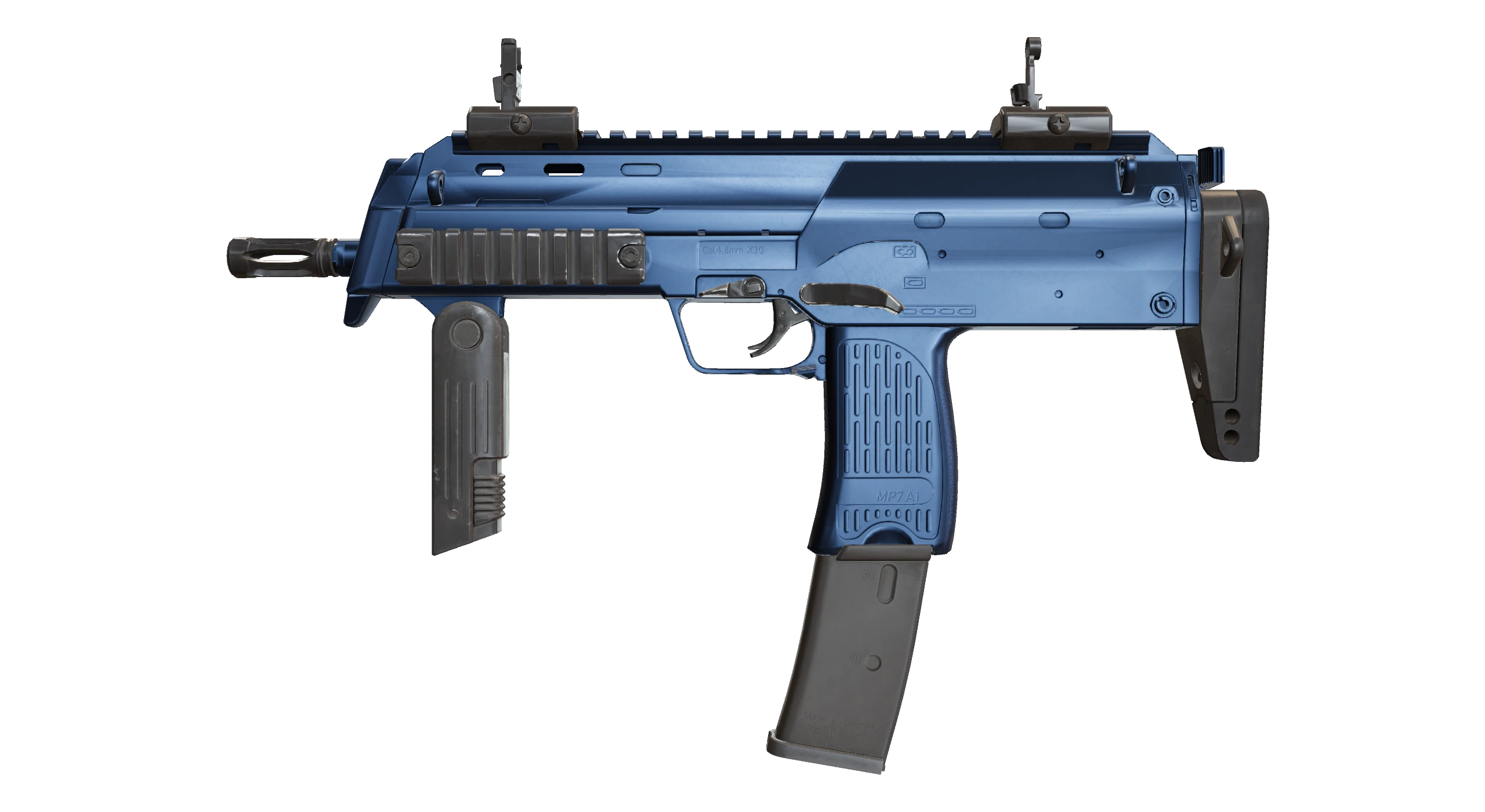 MP7 | Anodized Navy Factory New front screenshot