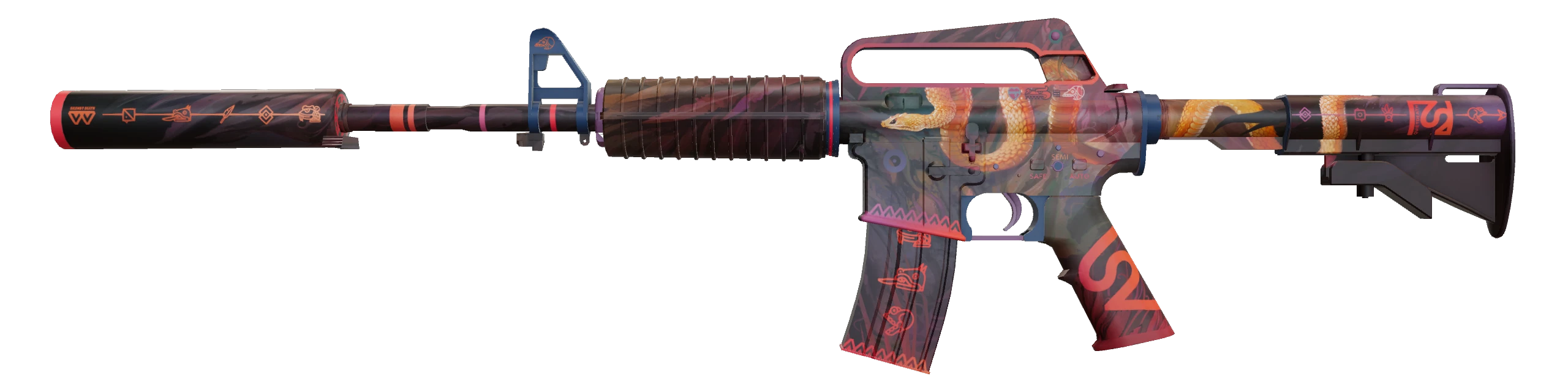 M4A1-S | Welcome to the Jungle Factory New front screenshot