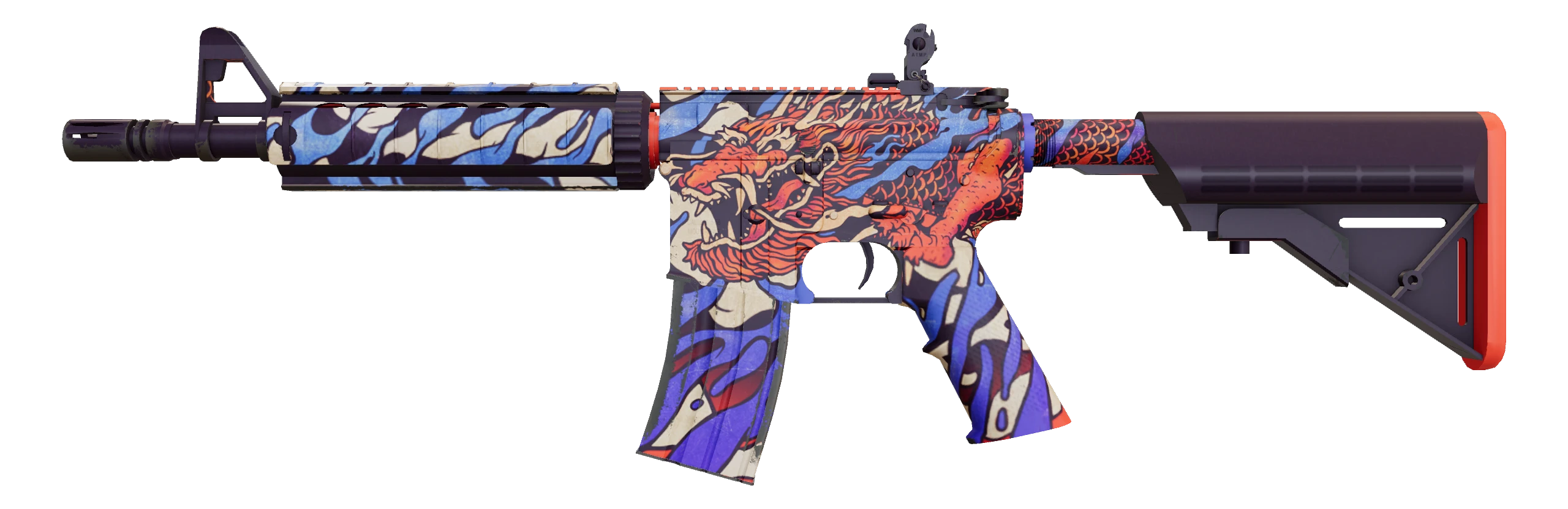 M4A4 | 龍王 Factory New front screenshot