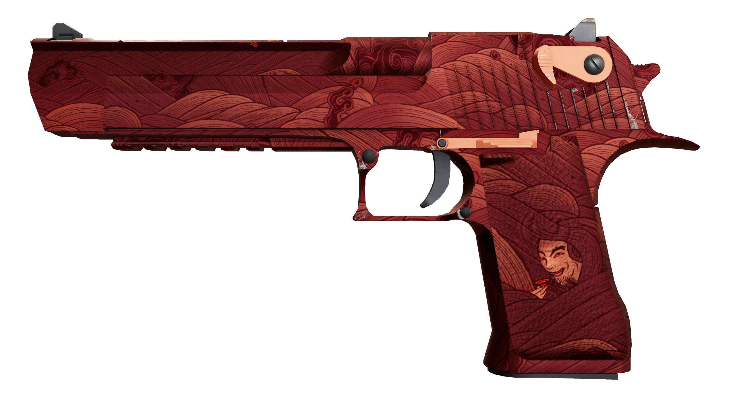 Desert Eagle | Sunset Storm 弐 Factory New front screenshot