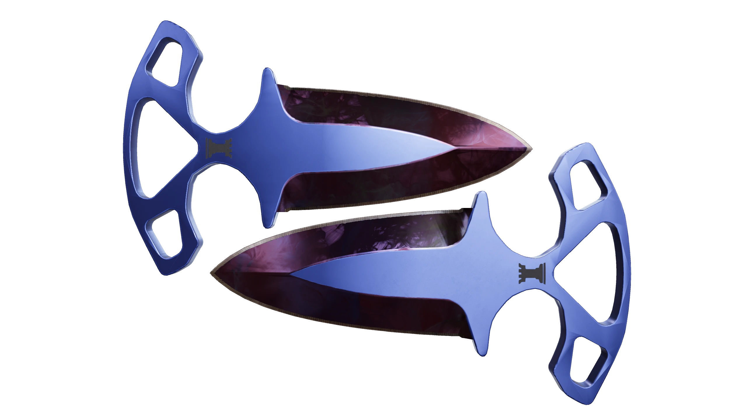 Shadow Daggers | Doppler Black Pearl Factory New front screenshot