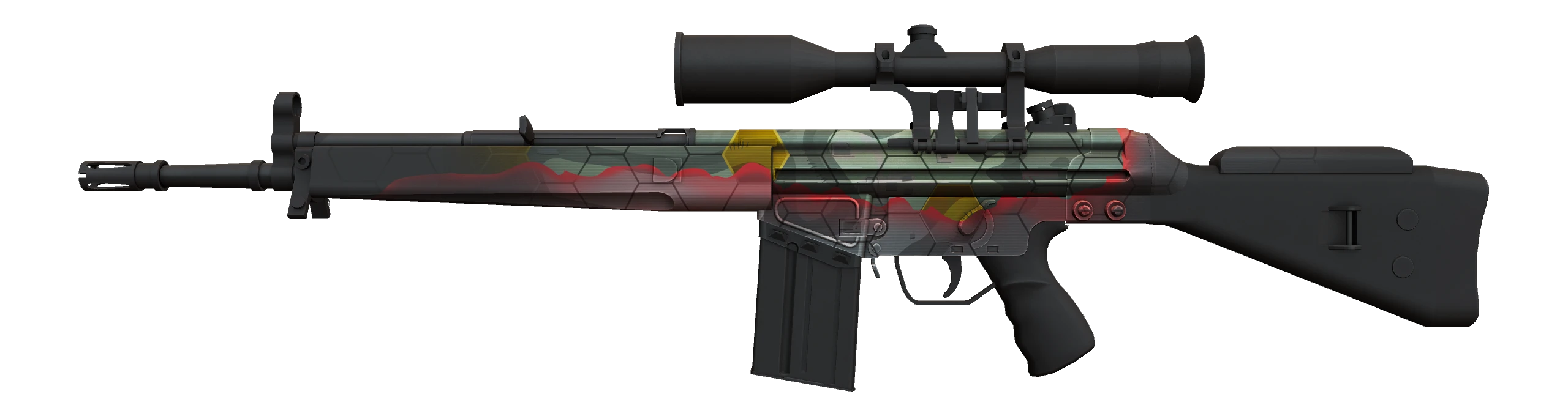 G3SG1 | Keeping Tabs Factory New front screenshot