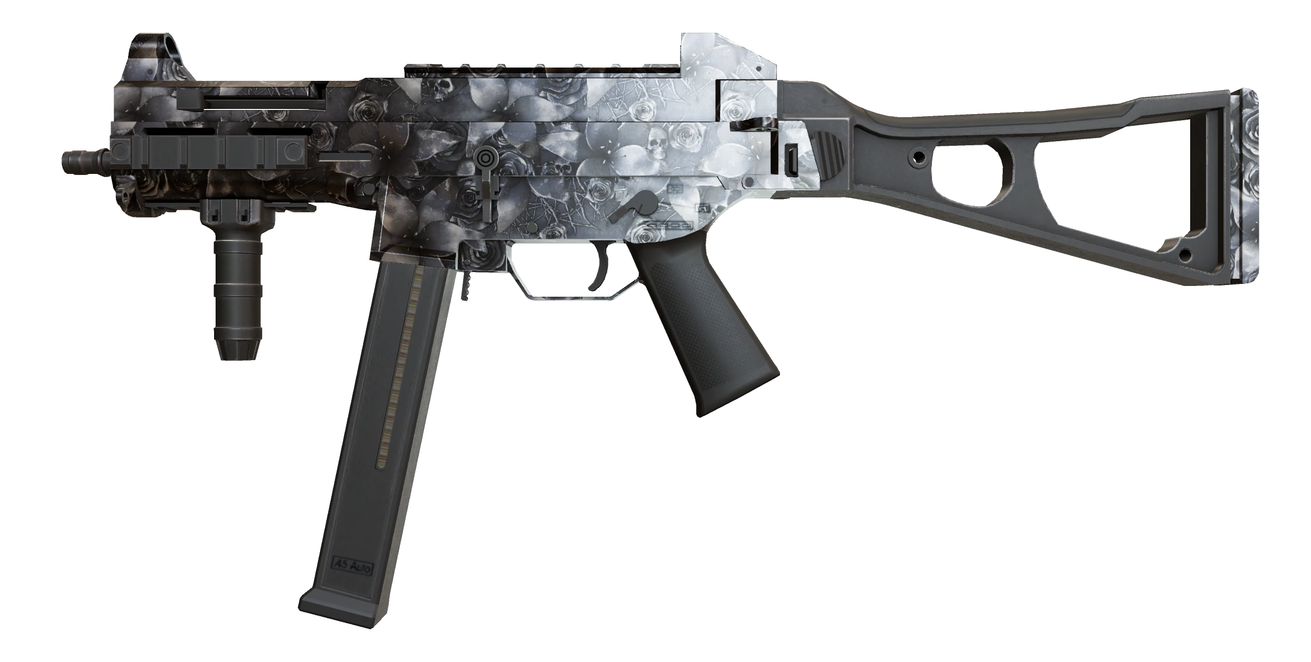 UMP-45 | Metal Flowers Factory New front screenshot