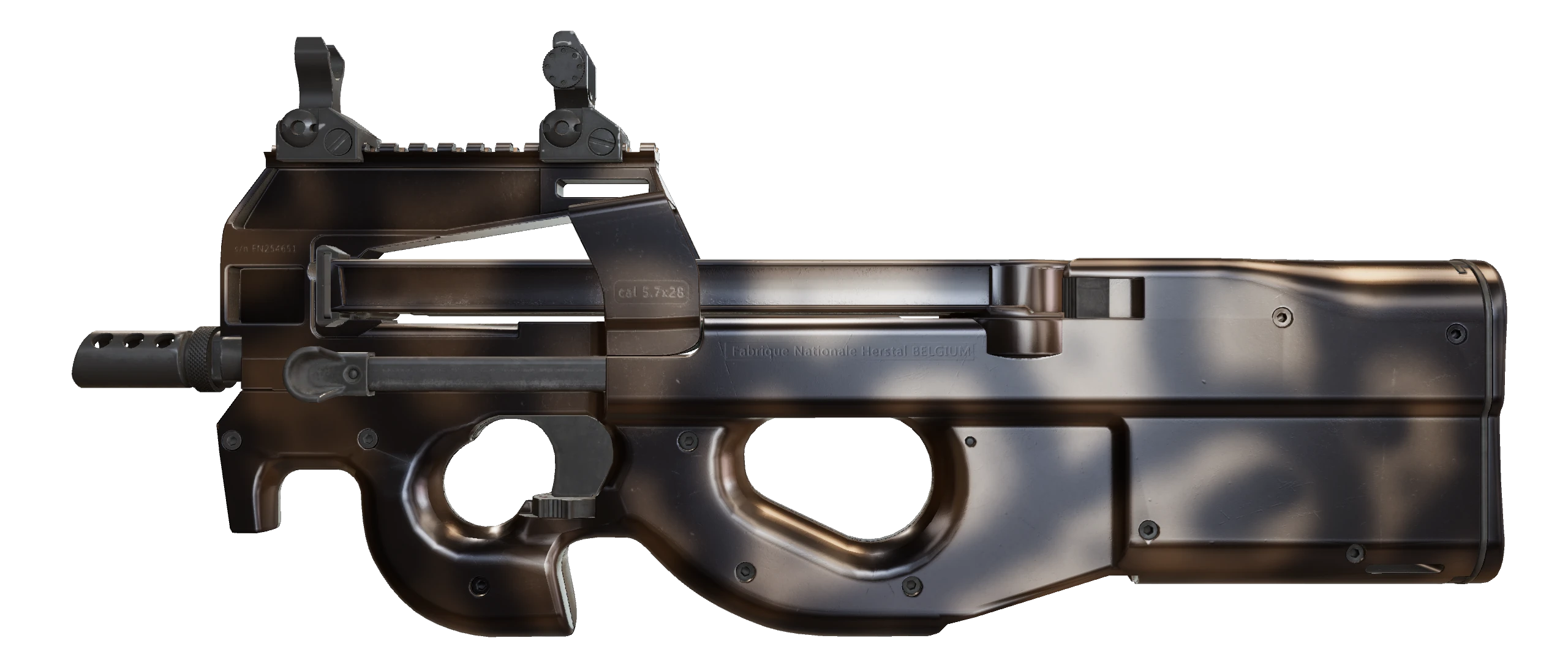 P90 | Scorched Factory New front screenshot