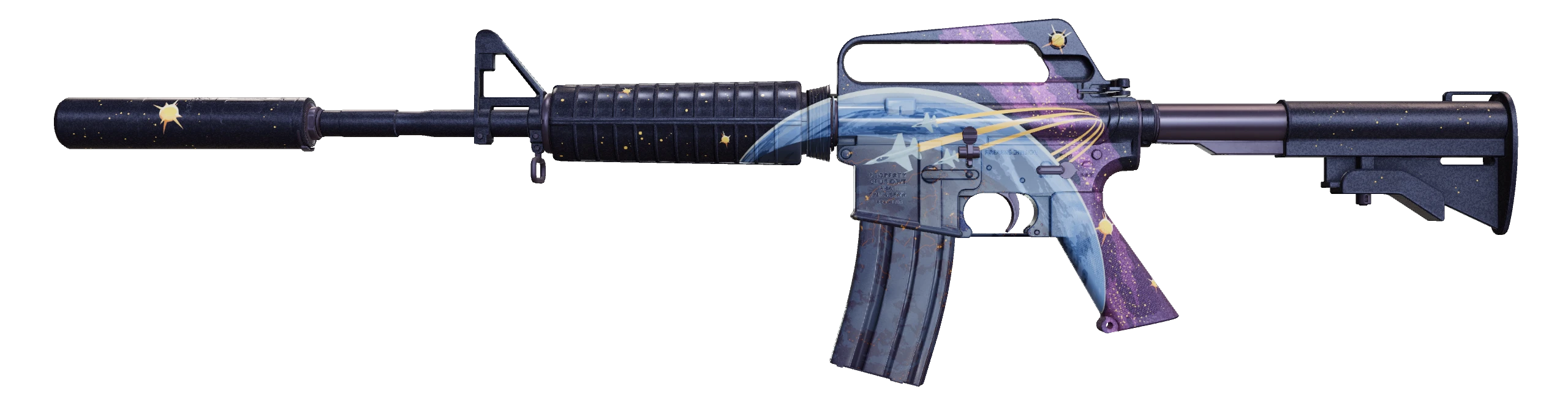 M4A1-S | Stratosphere Factory New front screenshot