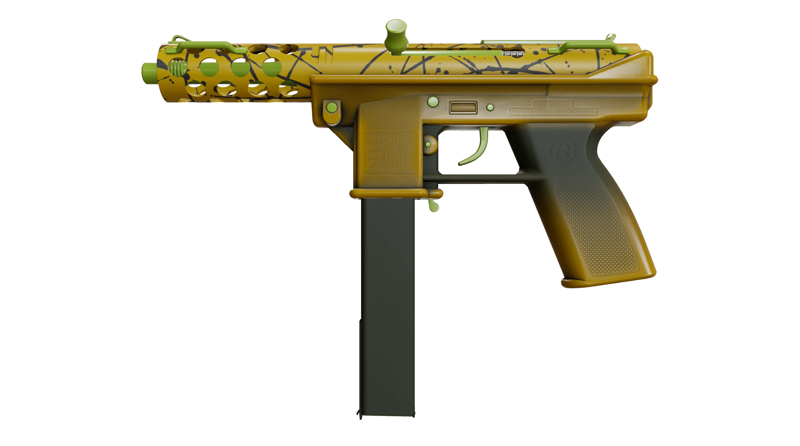 Tec-9 | Citric Acid Factory New front screenshot