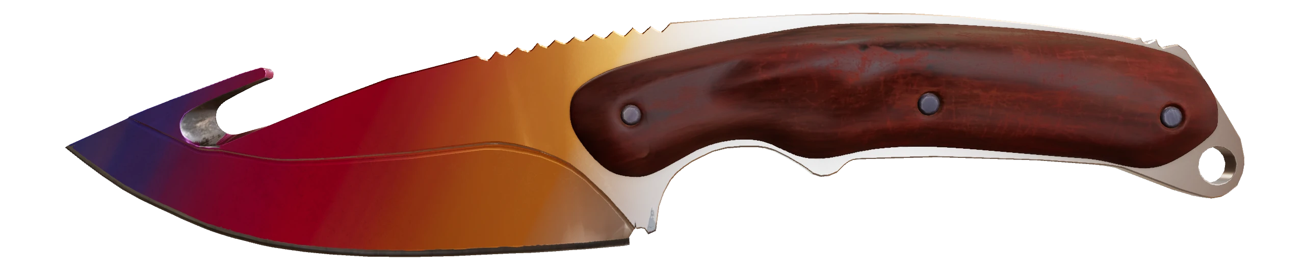 Gut Knife | Fade Factory New front screenshot