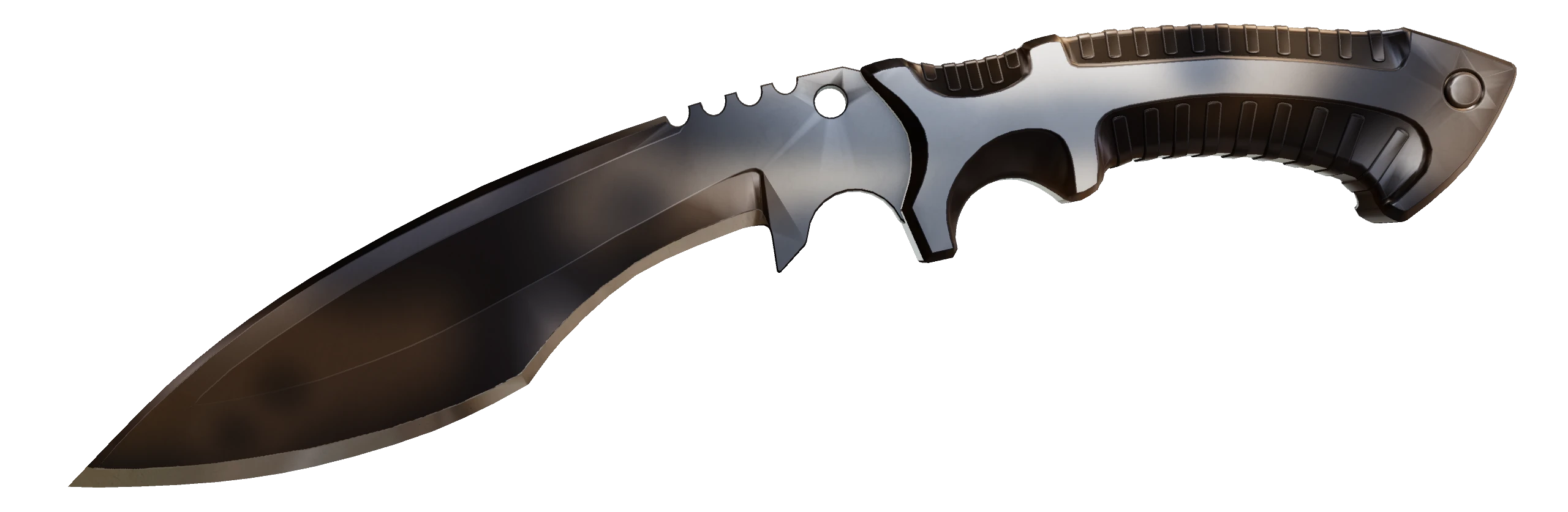 Kukri Knife | Scorched Factory New front screenshot
