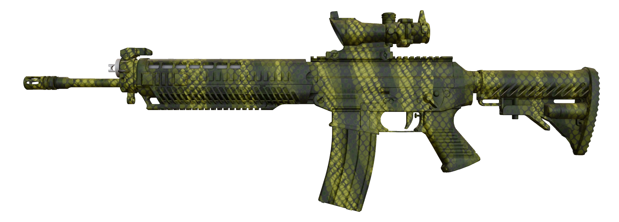 SG 553 | Gator Mesh Factory New front screenshot