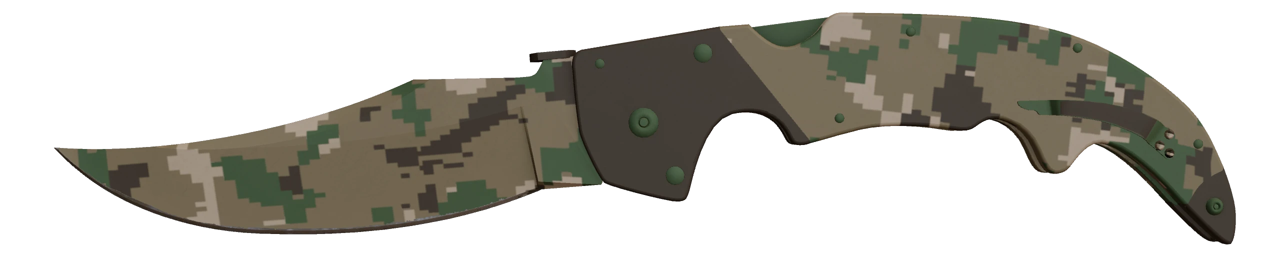Falchion Knife | Forest DDPAT Factory New front screenshot