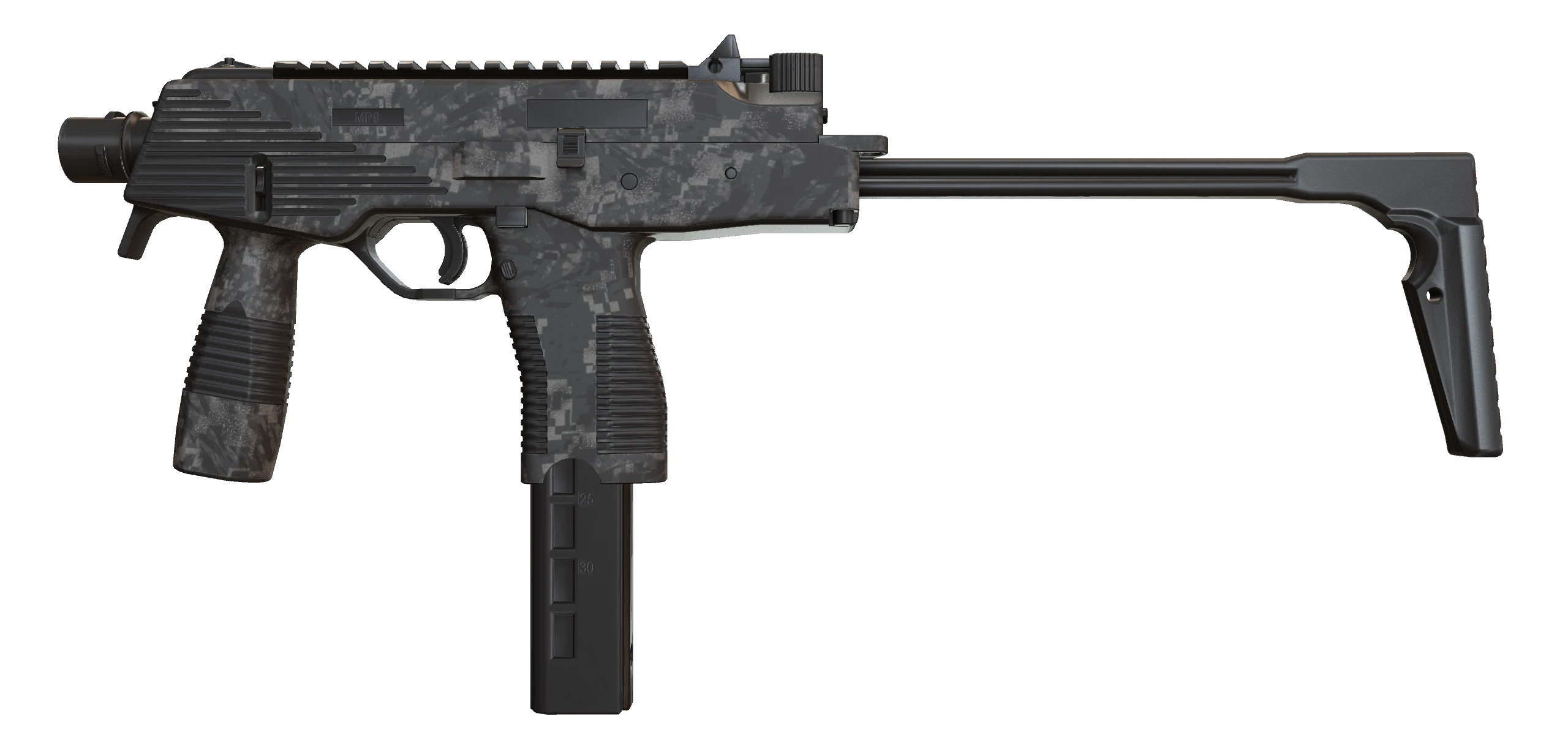 MP9 | Dizzy Factory New front screenshot