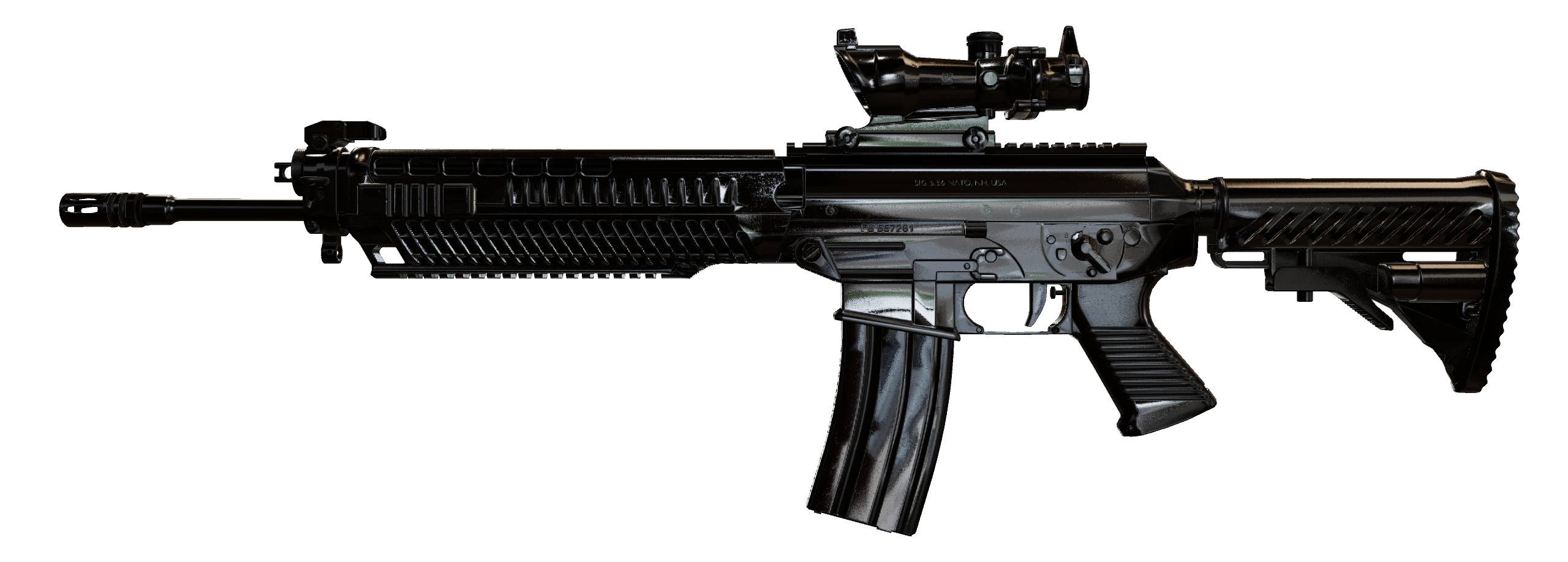 SG 553 | Fallout Warning Factory New front screenshot