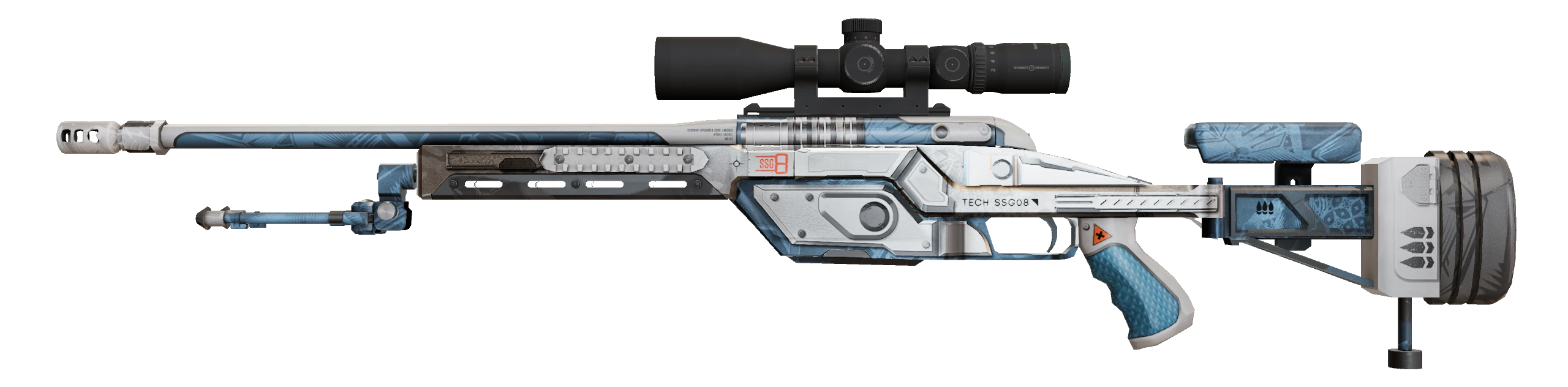 SSG 08 | Ghost Crusader Factory New front screenshot