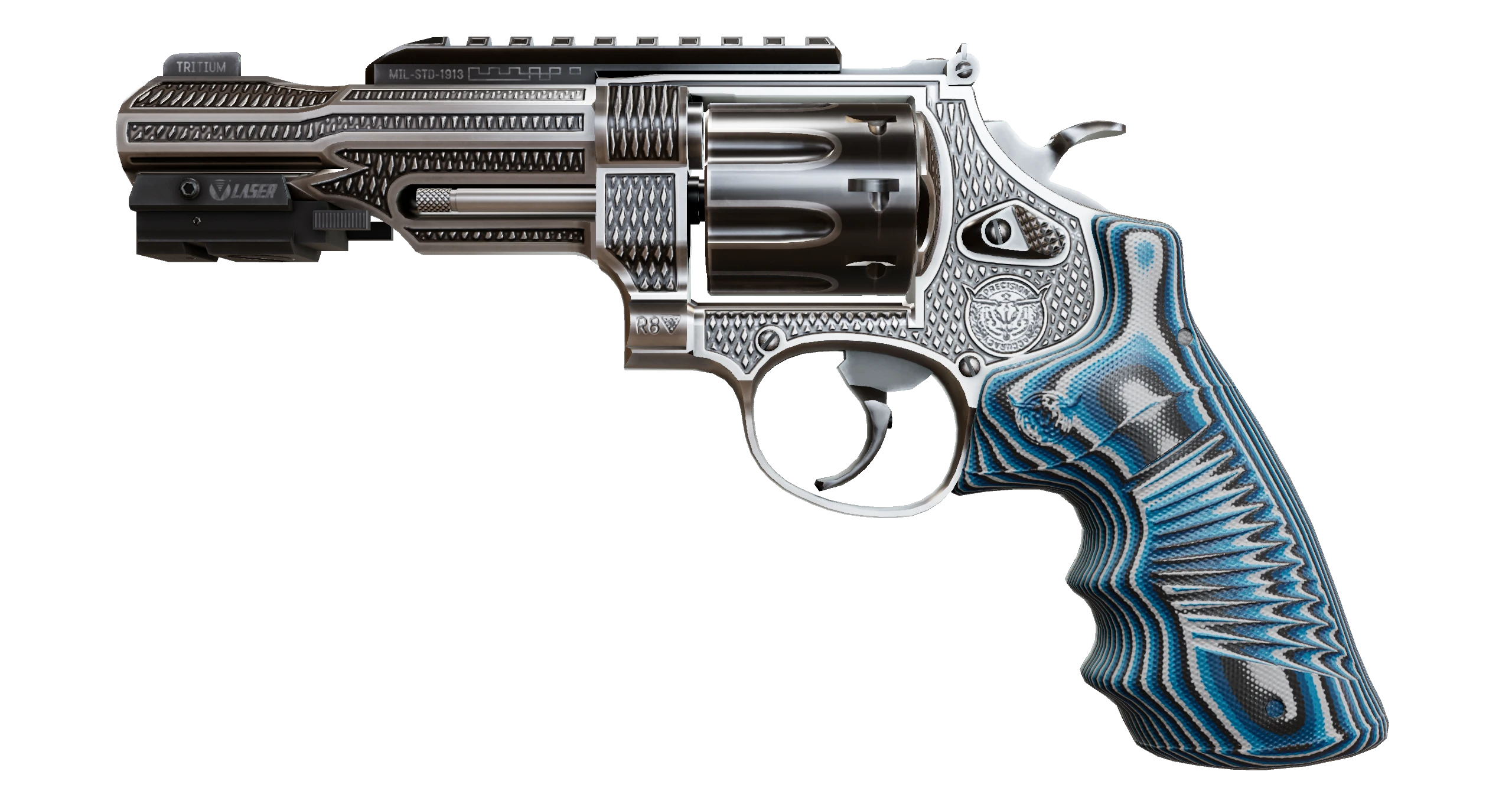 R8 Revolver | Grip Factory New front screenshot