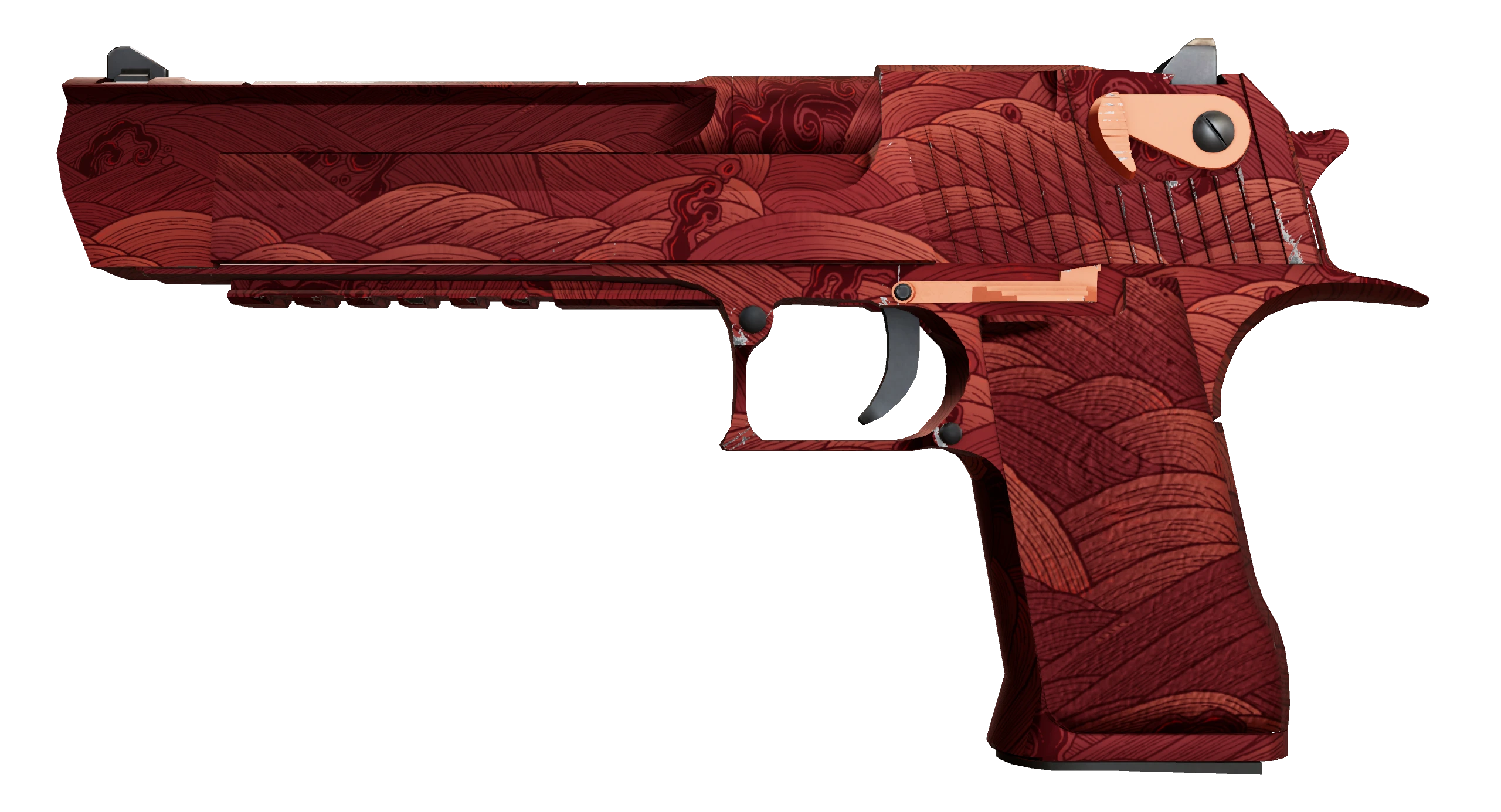 Desert Eagle | Sunset Storm 壱 Factory New front screenshot
