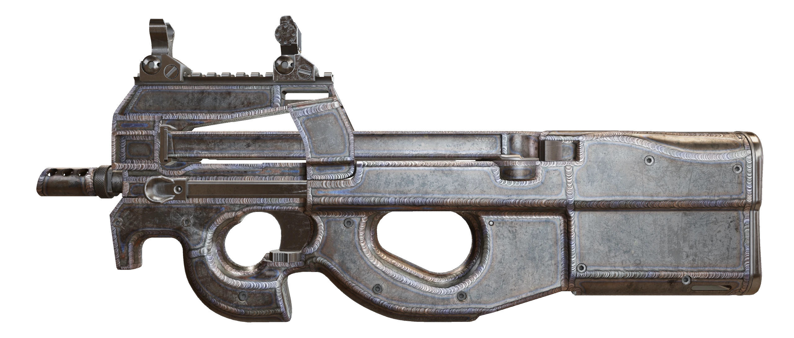 P90 | Straight Dimes Factory New front screenshot
