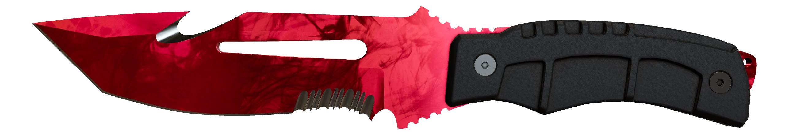 Survival Knife | Doppler Ruby Factory New front screenshot